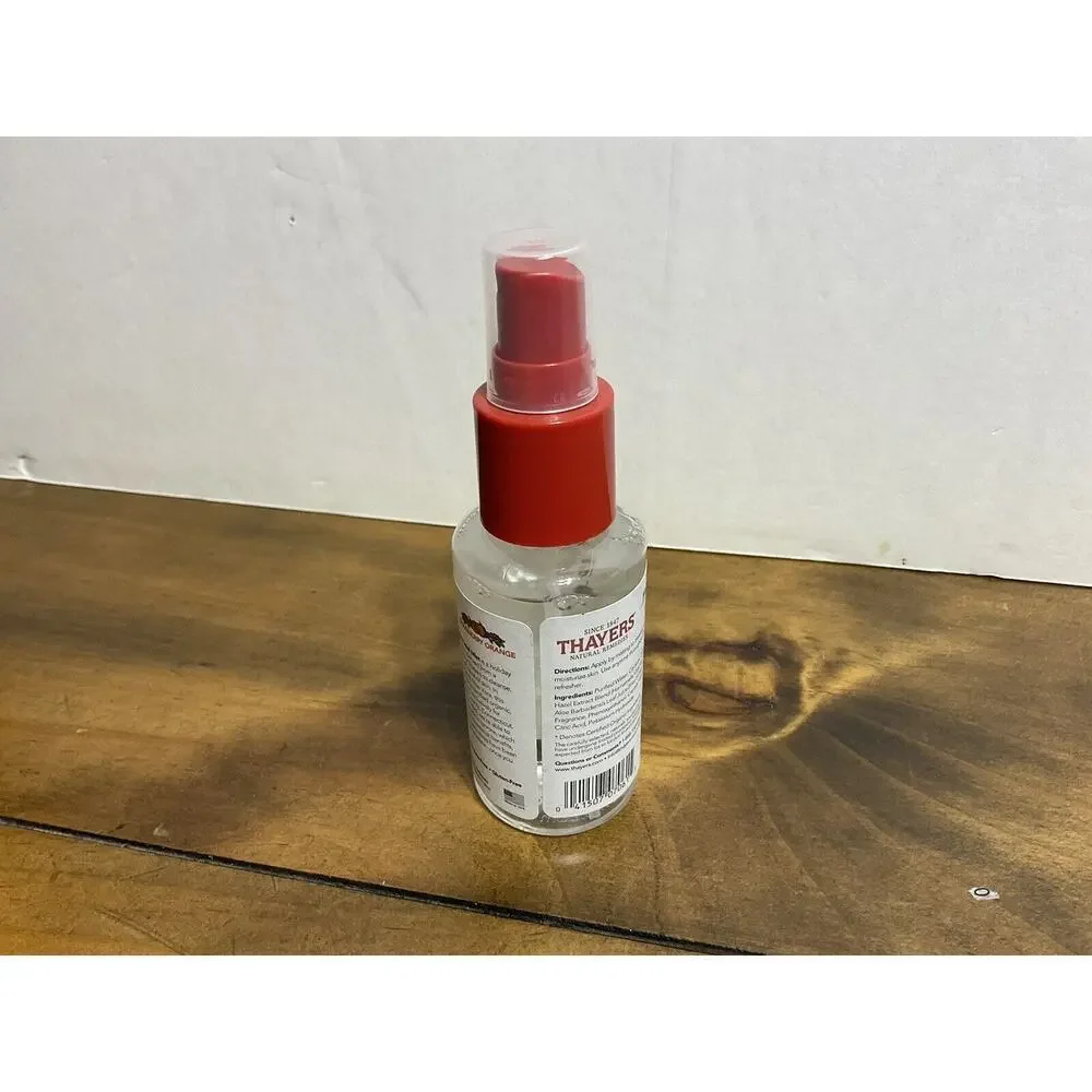 Thayers Facial Mist Witch Hazel Cranberry Orange 3 Oz Aloe Vera Formula